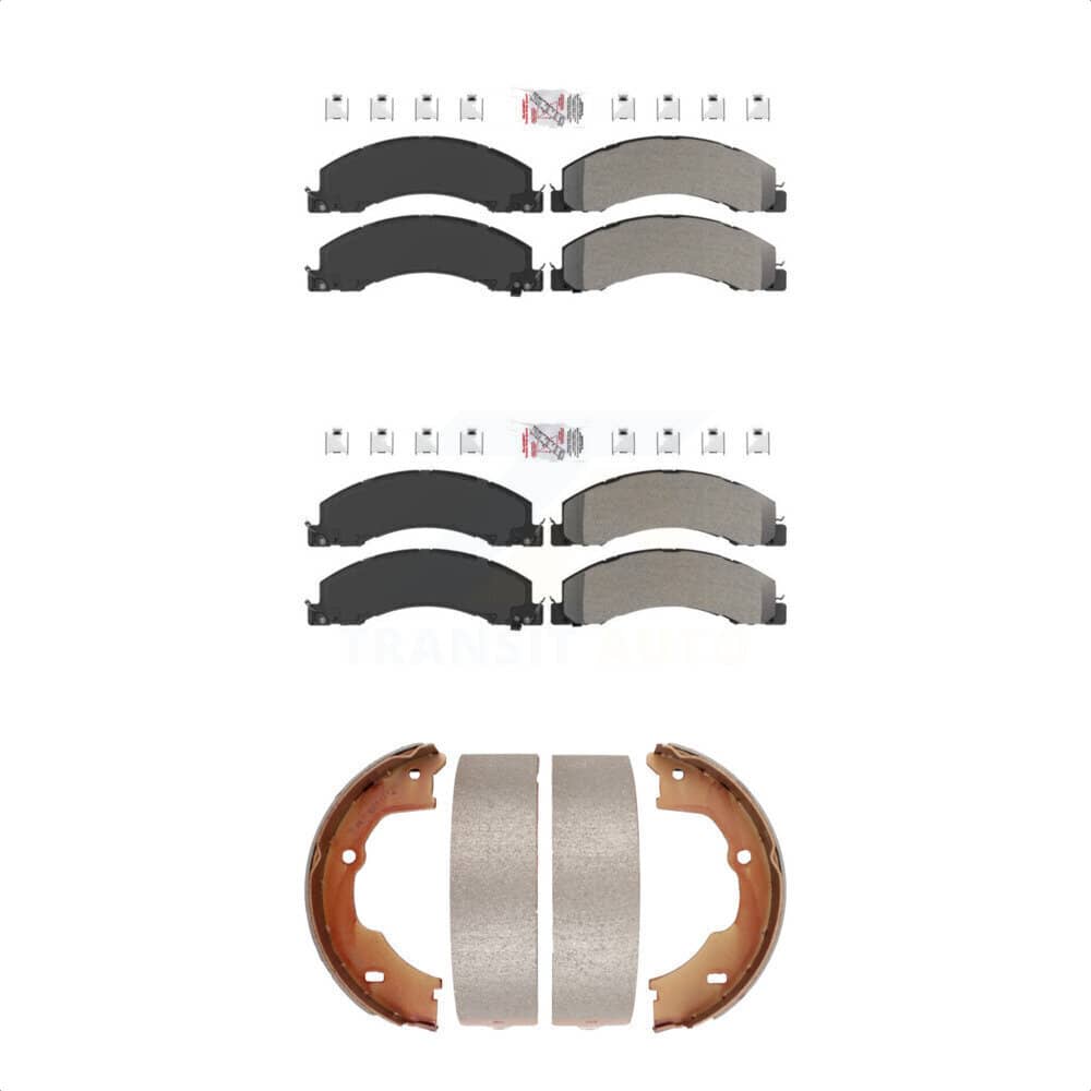 Transit Auto - KNN-100518 - Front and Rear Disc Brake Pad Kits