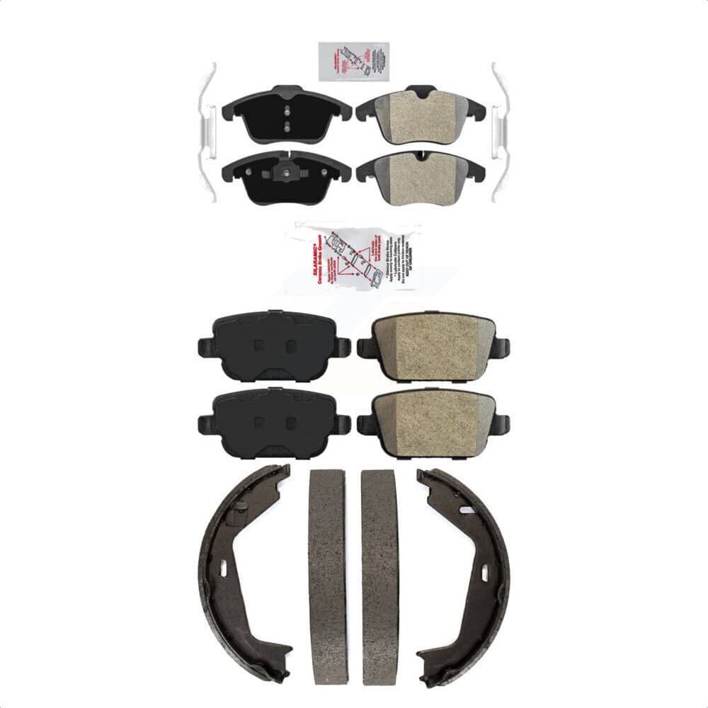 Transit Auto - KNN-100619 - Front and Rear Disc Brake Pad Kits