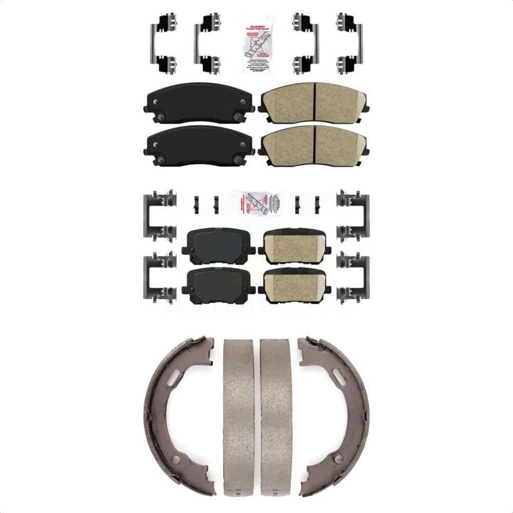Transit Auto - KNN-100705 - Front and Rear Disc Brake Pad Kits
