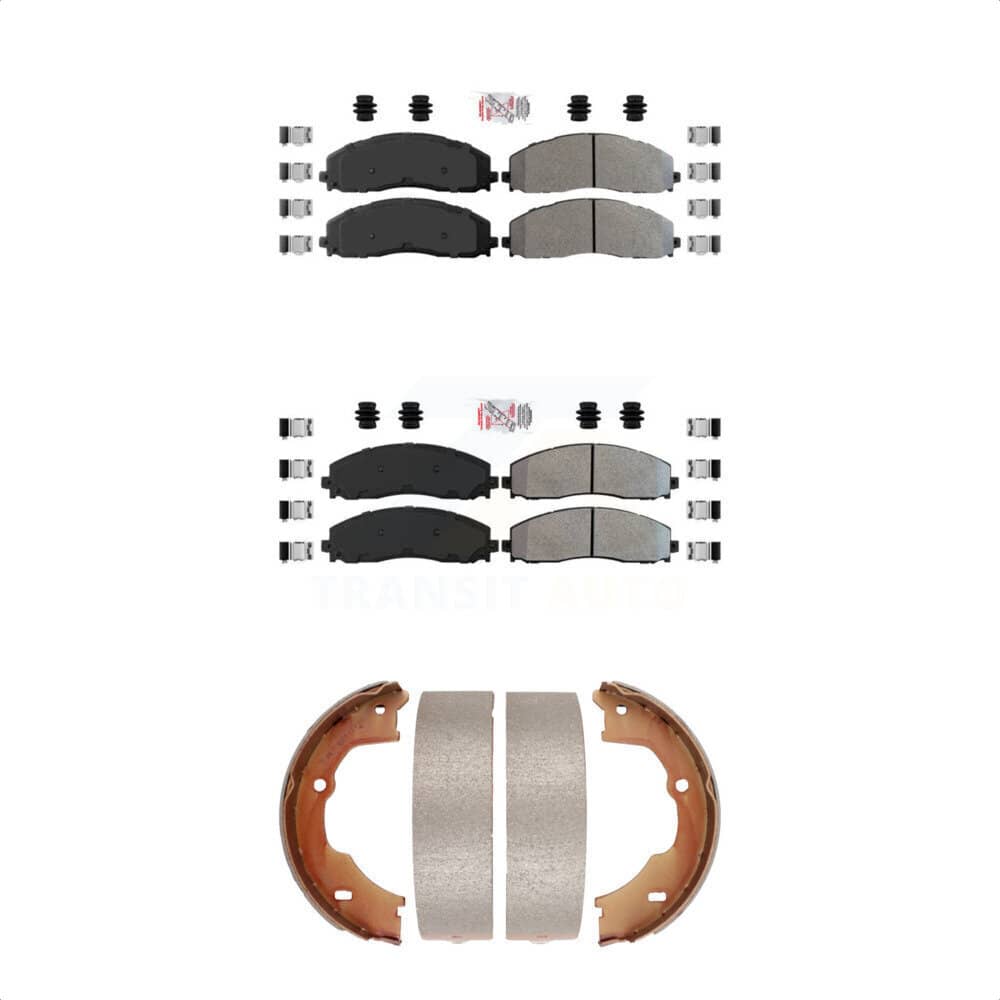 Transit Auto - KNN-100723 - Front and Rear Disc Brake Pad Kits