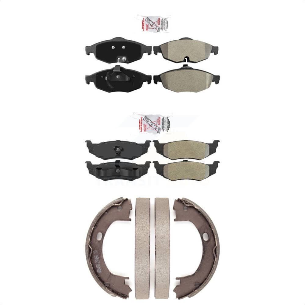 Transit Auto - KNN-100791 - Front and Rear Disc Brake Pad Kits