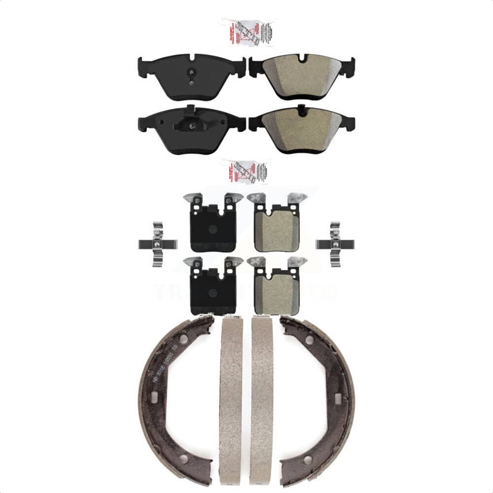 Transit Auto - KNN-101022 - Front and Rear Disc Brake Pad Kits
