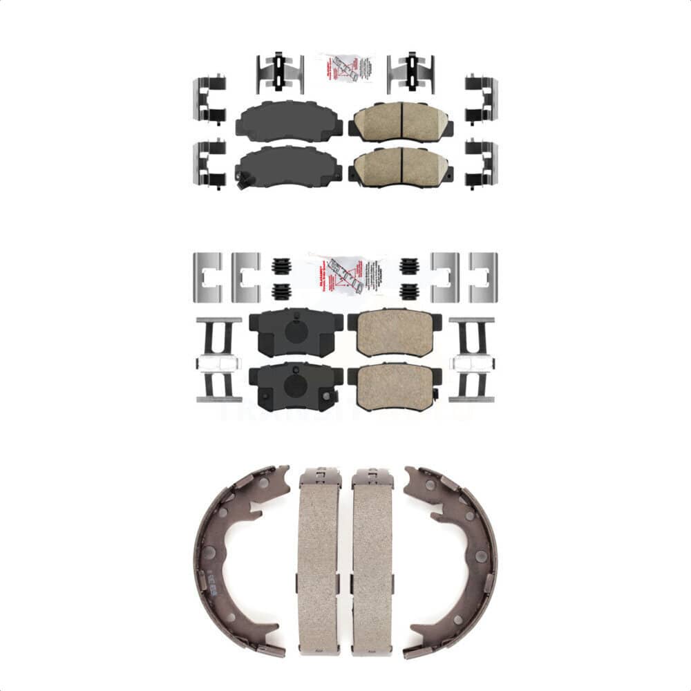Transit Auto - KNN-101151 - Front and Rear Disc Brake Pad Kits