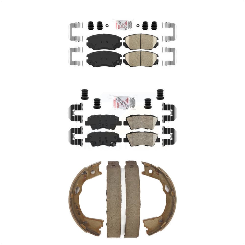 Transit Auto - KNN-101192 - Front and Rear Disc Brake Pad Kits