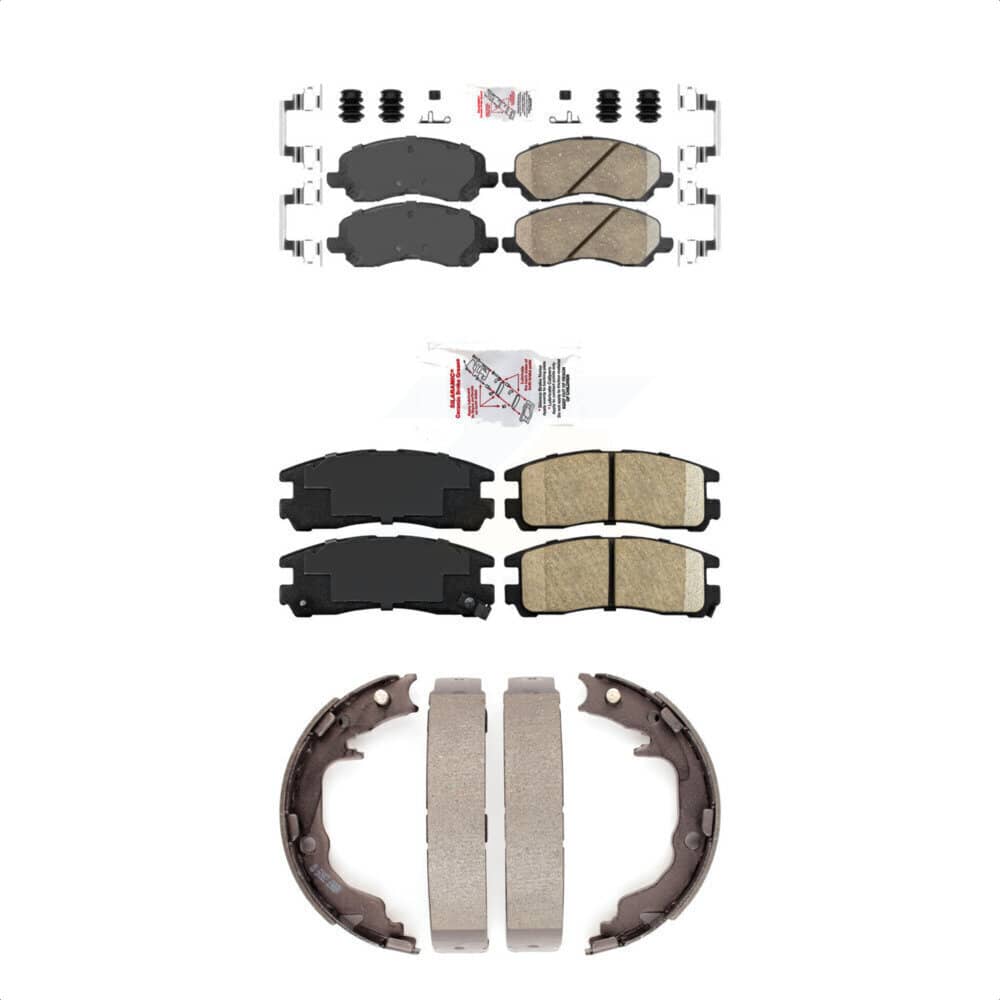 Transit Auto - KNN-101213 - Front and Rear Disc Brake Pad Kits
