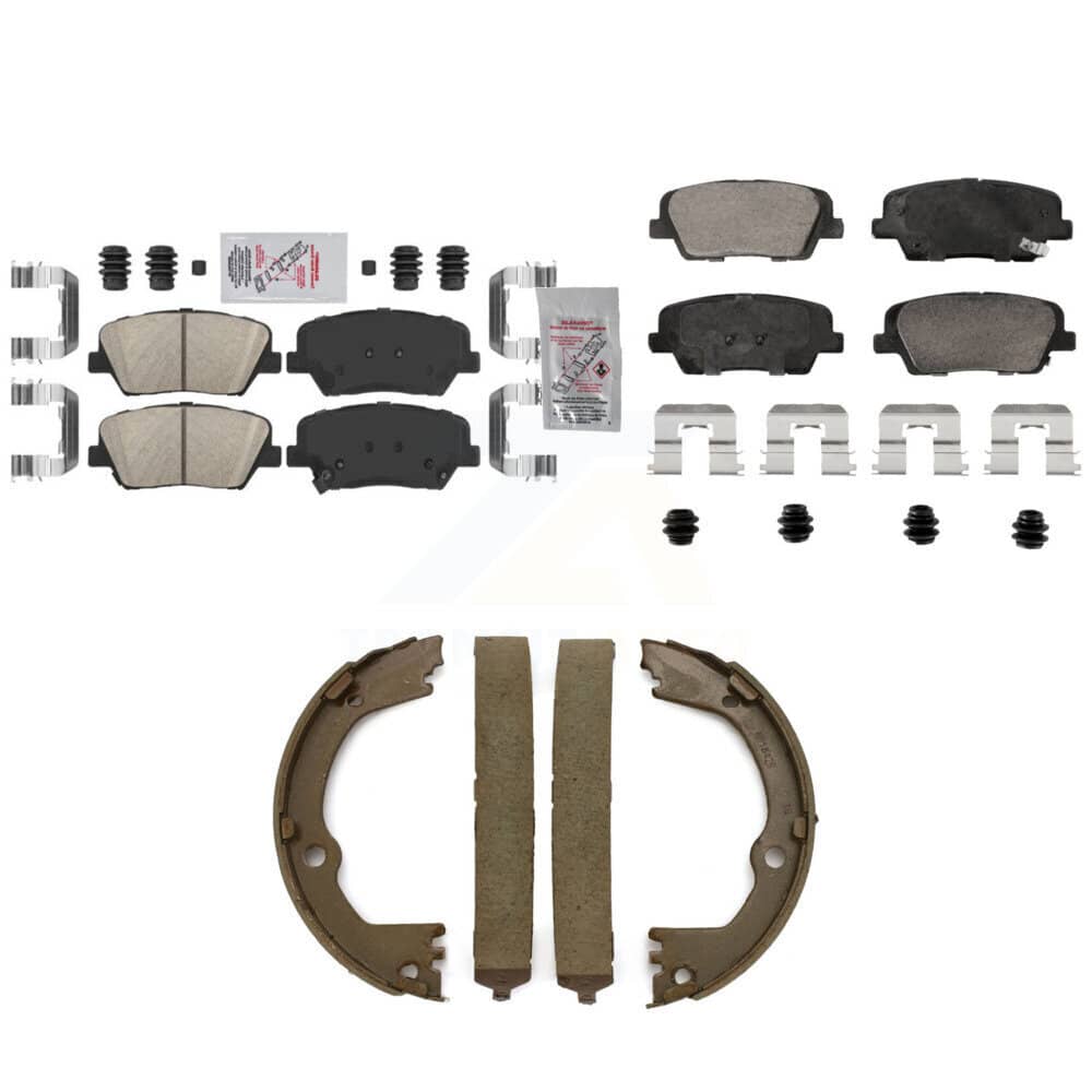 Transit Auto - KNN-101249 - Front and Rear Disc Brake Pad Kits