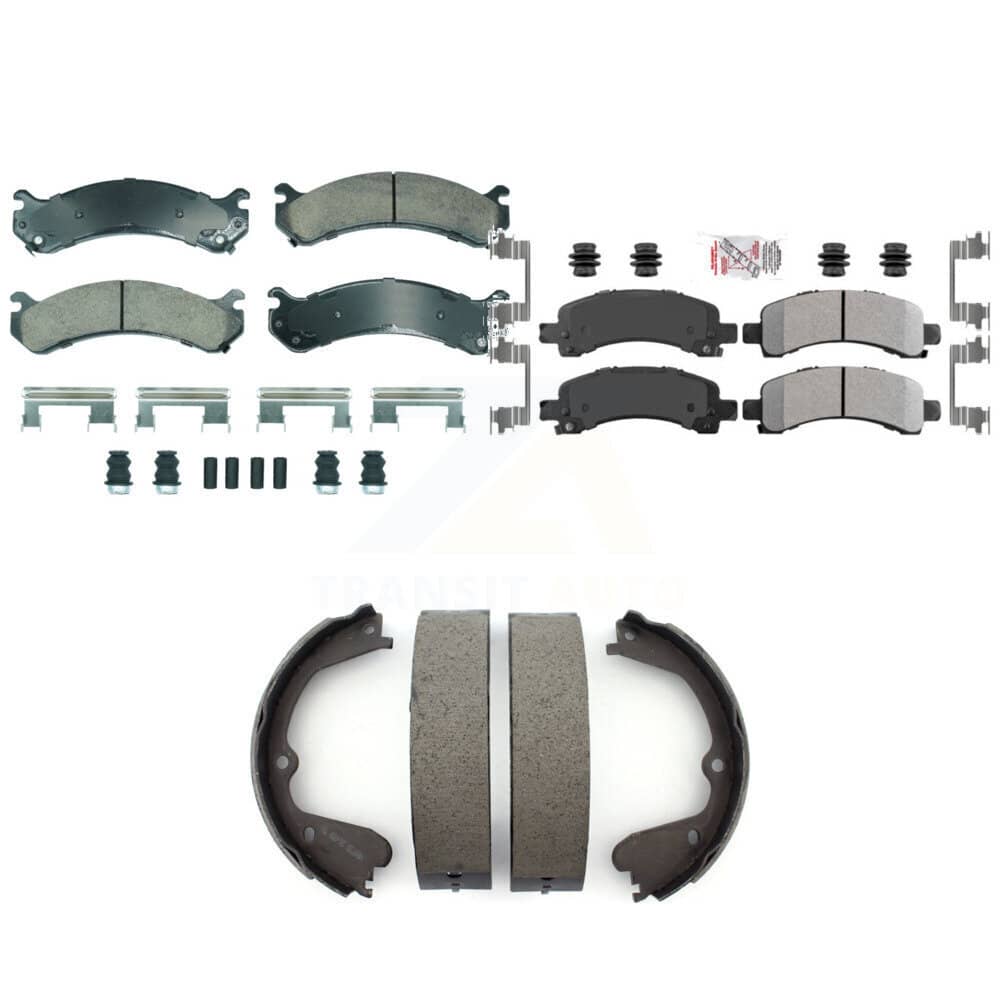 Transit Auto - KNN-101289 - Front and Rear Disc Brake Pad Kits