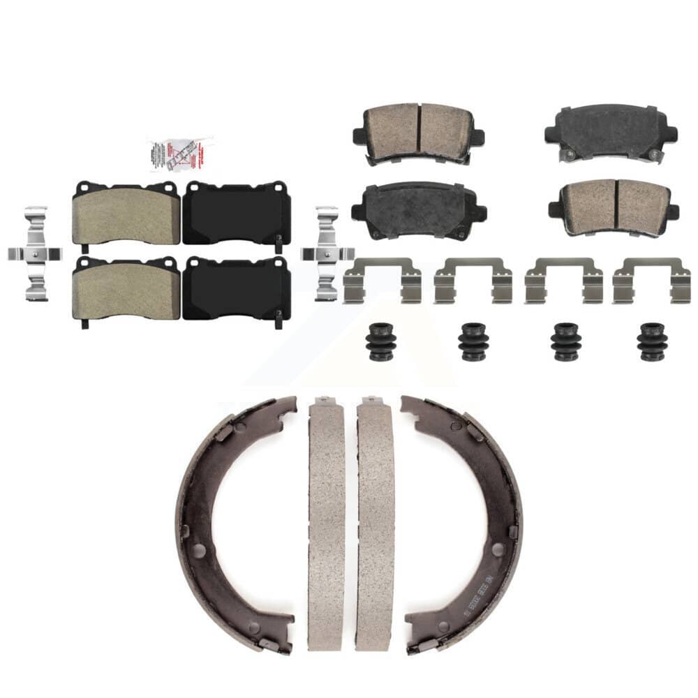 Transit Auto - KNN-101292 - Front and Rear Disc Brake Pad Kits