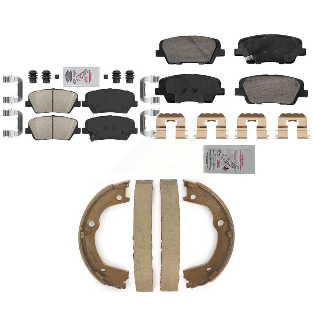 Transit Auto - KNN-101310 - Front and Rear Disc Brake Pad Kits