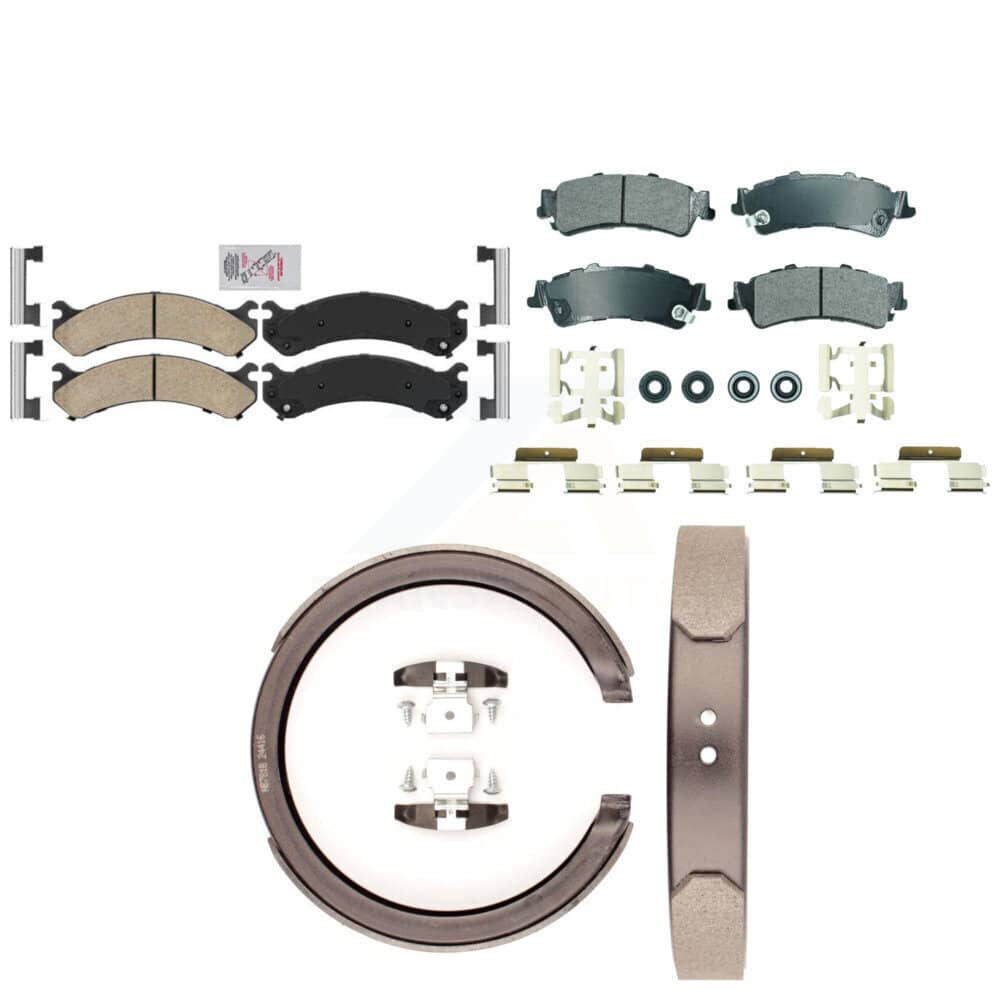 Transit Auto - KNN-101332 - Front and Rear Disc Brake Pad Kits