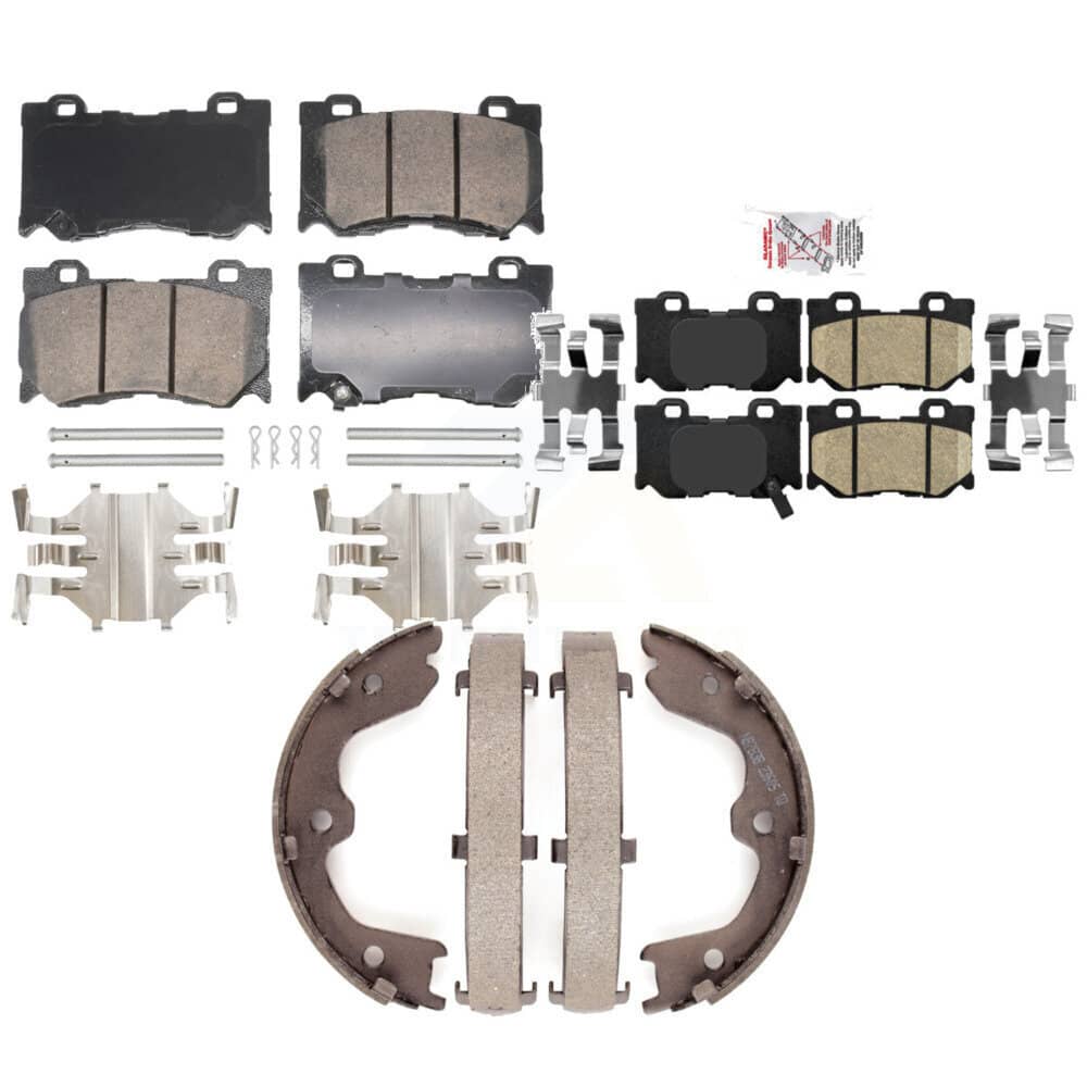 Transit Auto - KNN-101356 - Front and Rear Disc Brake Pad Kits