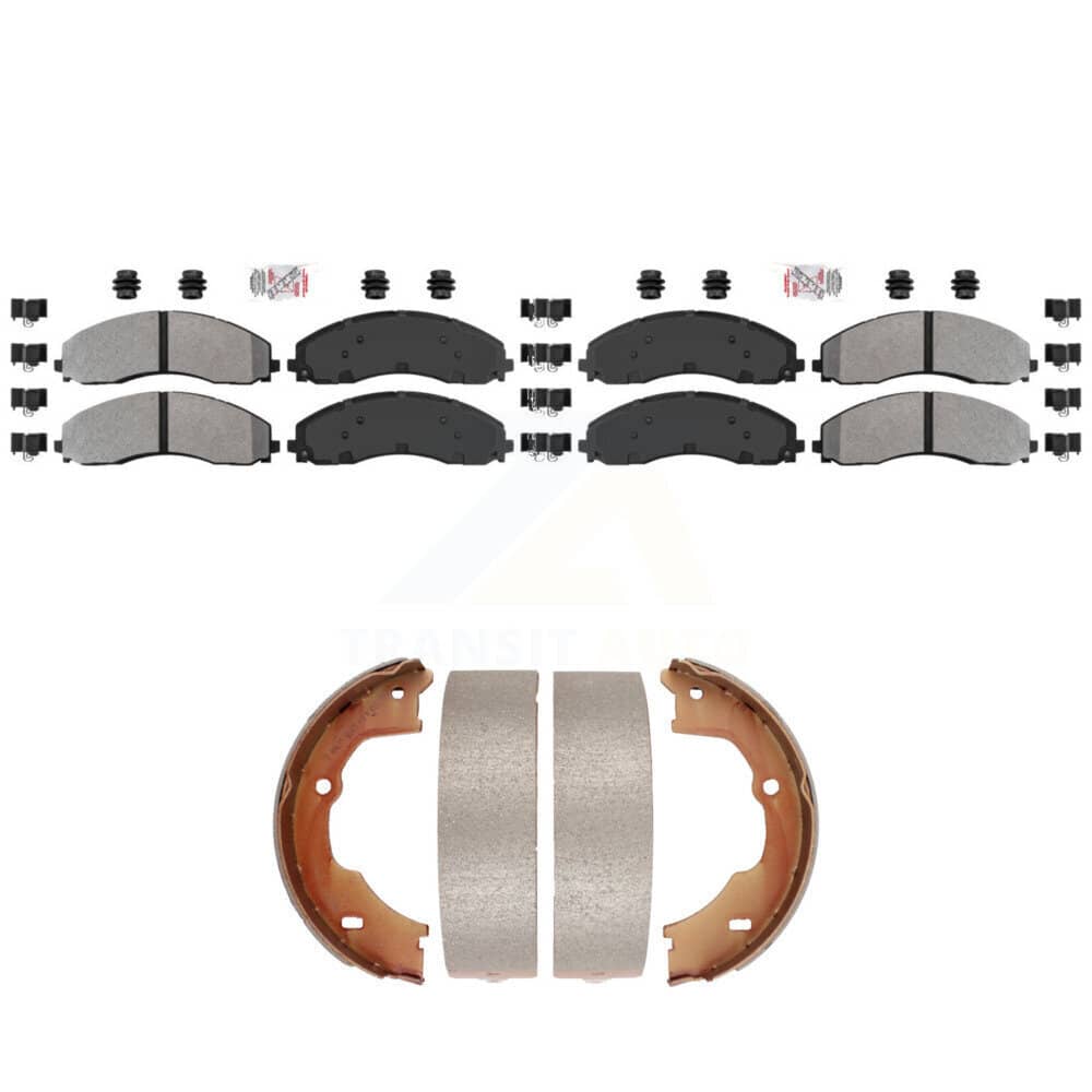 Transit Auto - KNN-101361 - Front and Rear Disc Brake Pad Kits