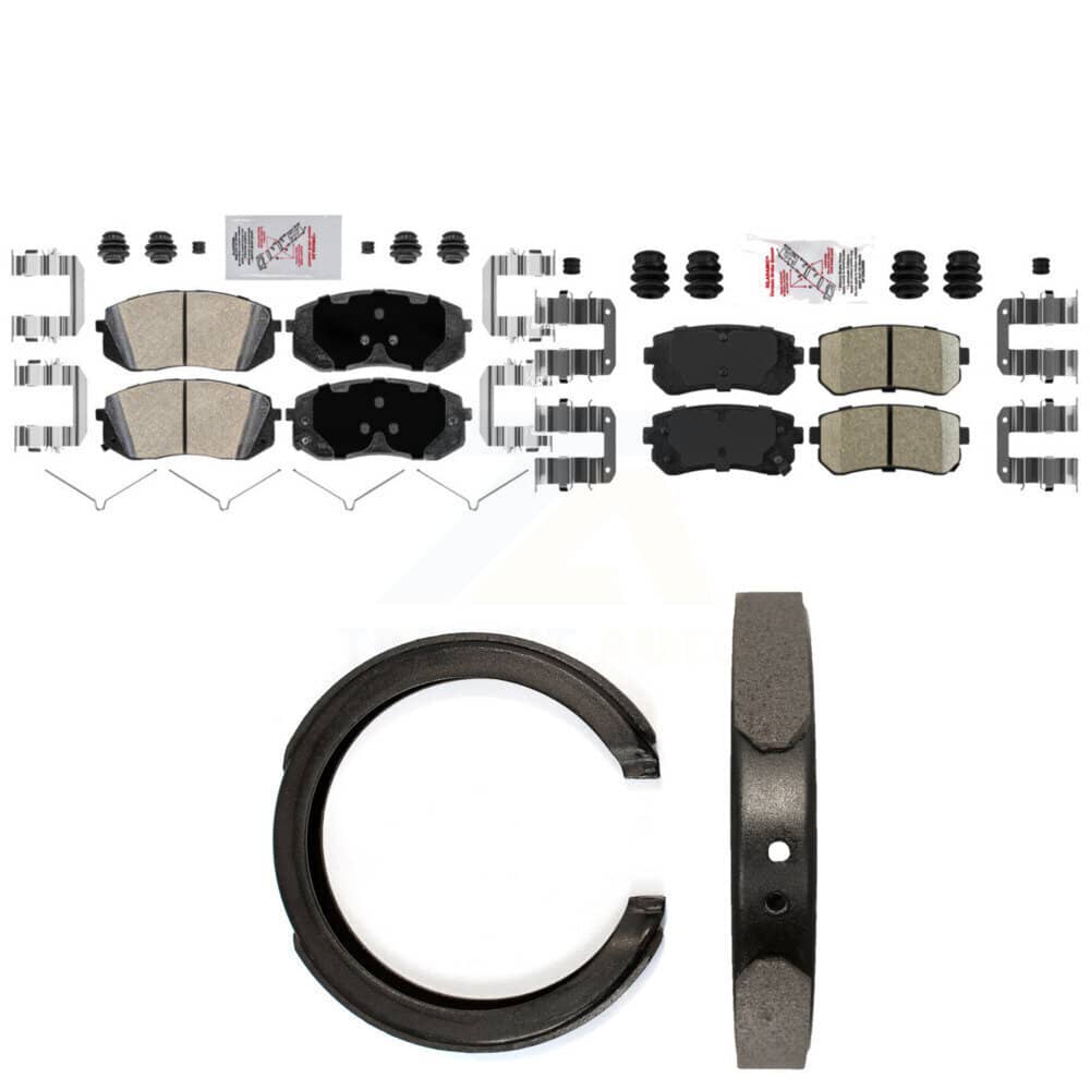 Transit Auto - KNN-101432 - Front and Rear Disc Brake Pad Kits