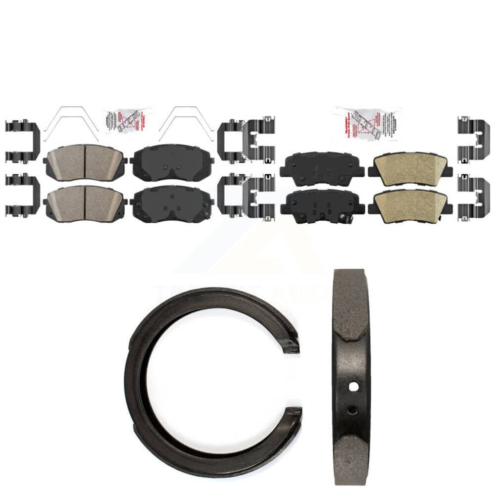 Transit Auto - KNN-101439 - Front and Rear Disc Brake Pad Kits