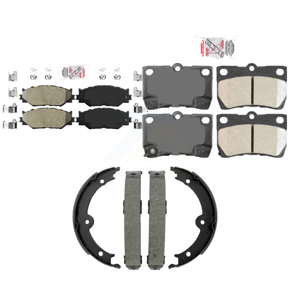 Transit Auto - KNN-101556 - Front and Rear Disc Brake Pad Kits