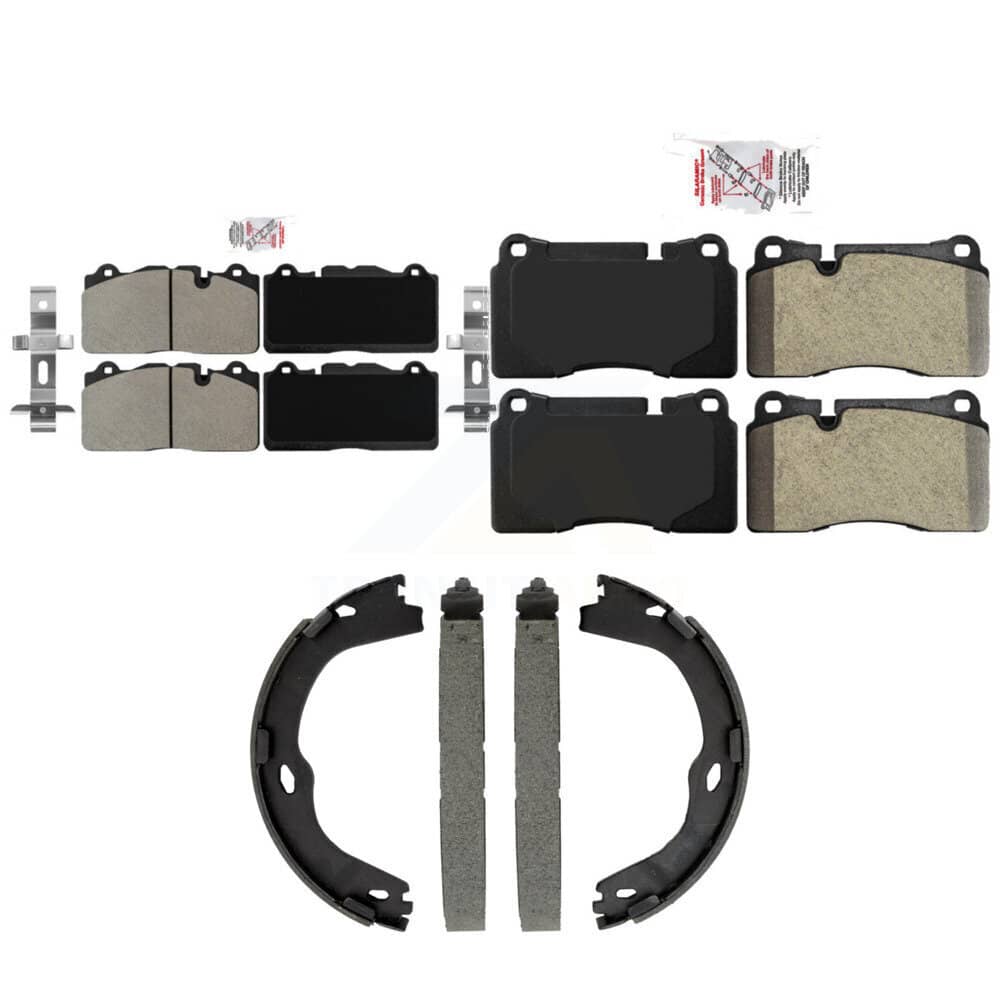 Transit Auto - KNN-101563 - Front and Rear Disc Brake Pad Kits
