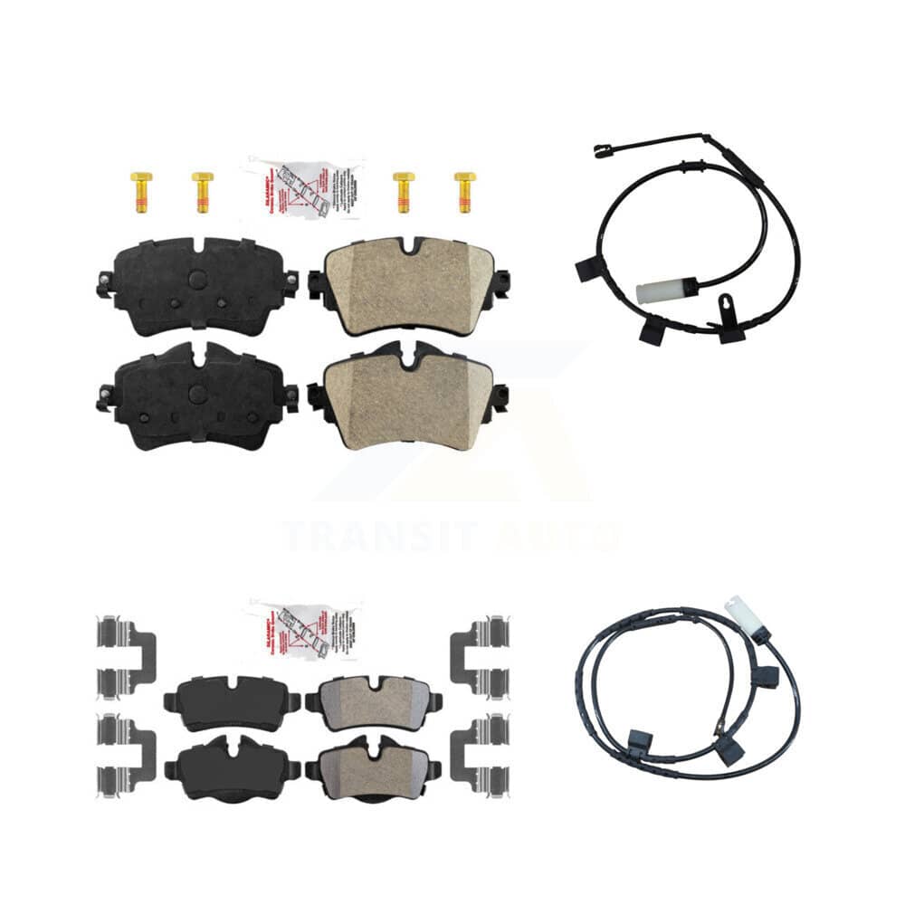 AmeriBRAKES - KNW-100007 - Front and Rear Disc Brake Pad Kits
