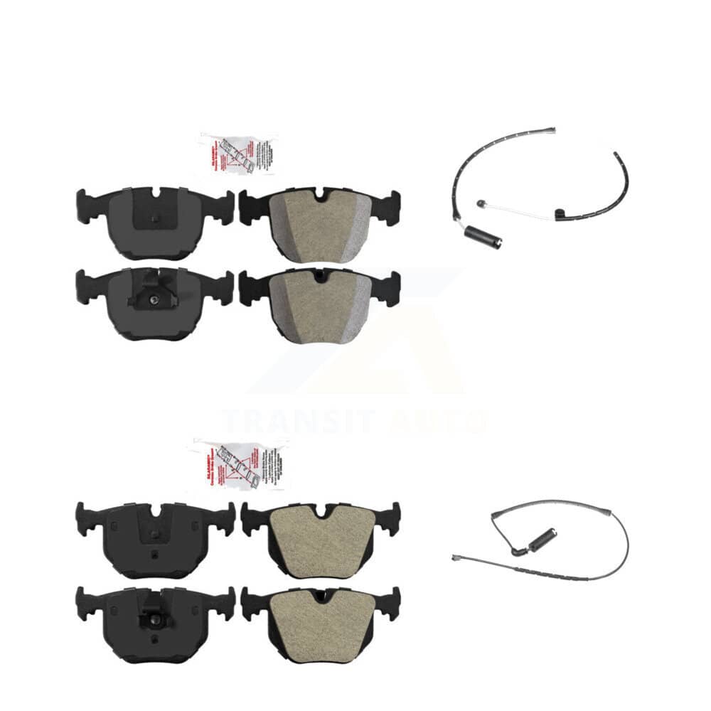 AmeriBRAKES - KNW-100079 - Front and Rear Disc Brake Pad Kits