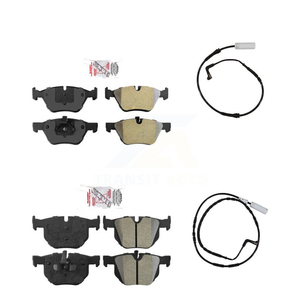 AmeriBRAKES - KNW-100116 - Front and Rear Disc Brake Pad Kits