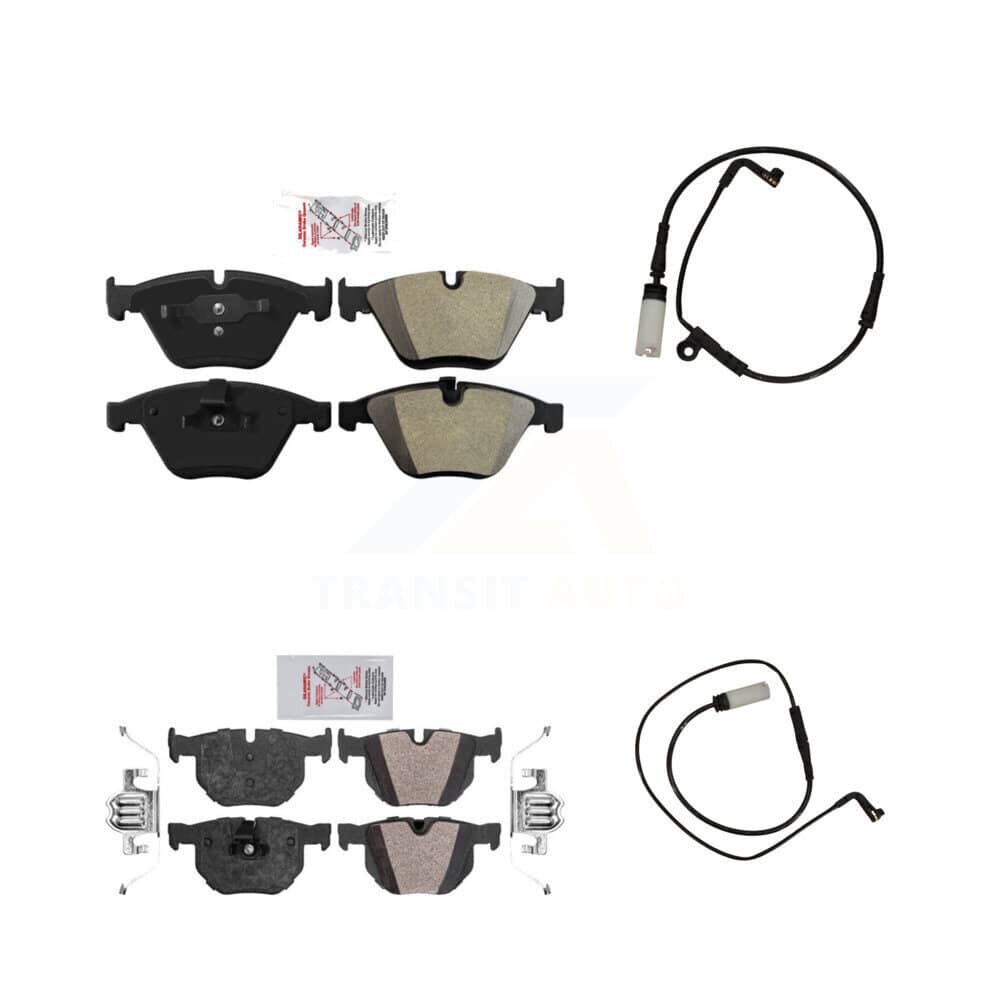 AmeriBRAKES - KNW-100183 - Front and Rear Disc Brake Pad Kits