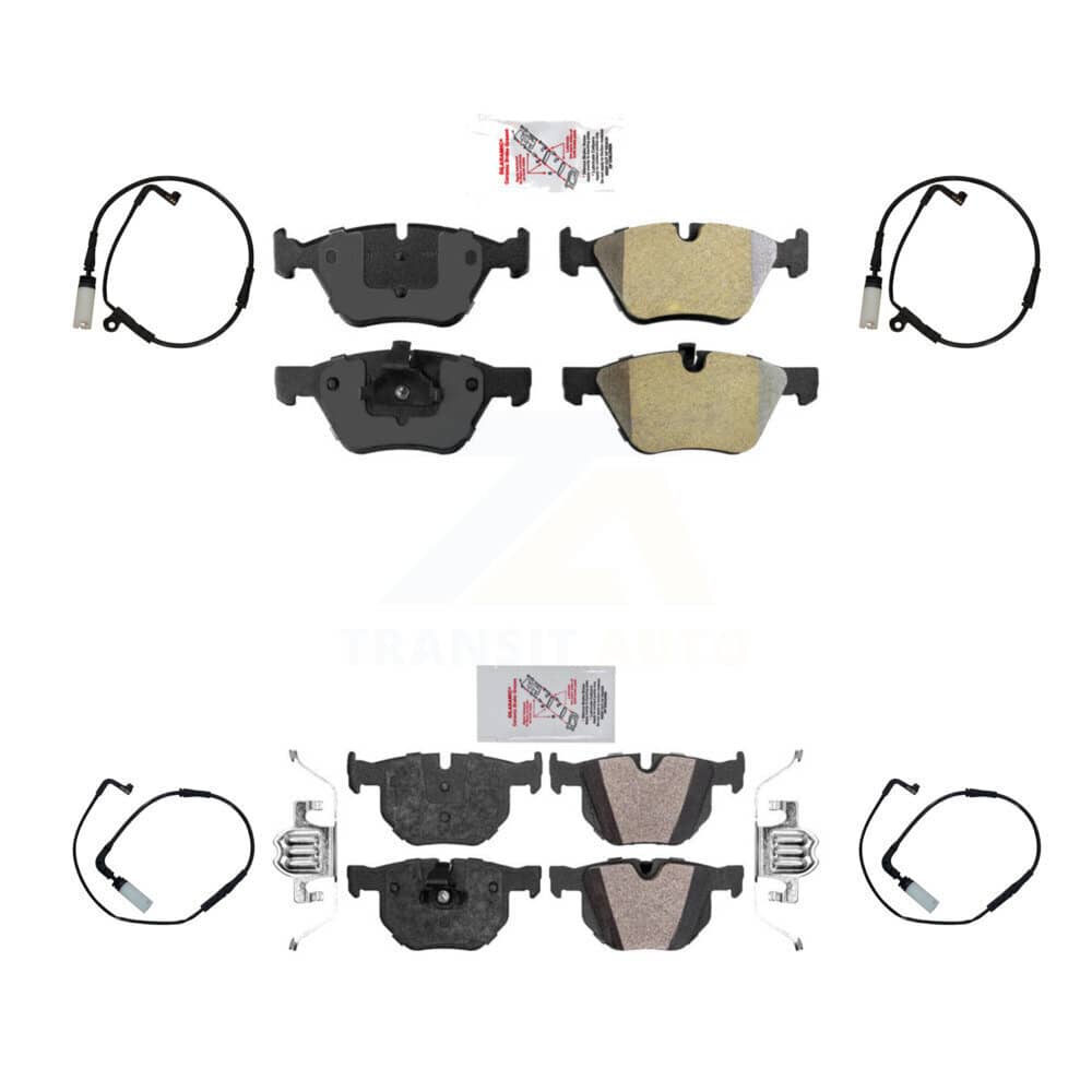 AmeriBRAKES - KNW-100391 - Front and Rear Disc Brake Pad Kits