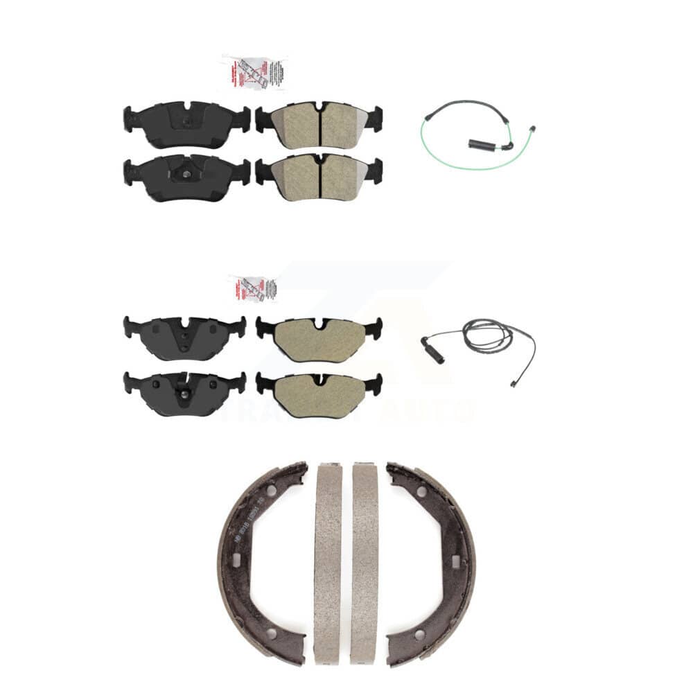 AmeriBRAKES - KNW-100413 - Front and Rear Disc Brake Pad Kits