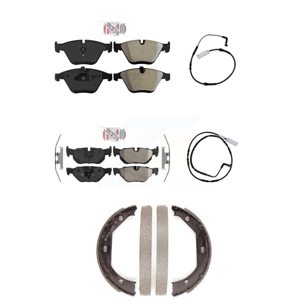 AmeriBRAKES - KNW-100422 - Front and Rear Disc Brake Pad Kits
