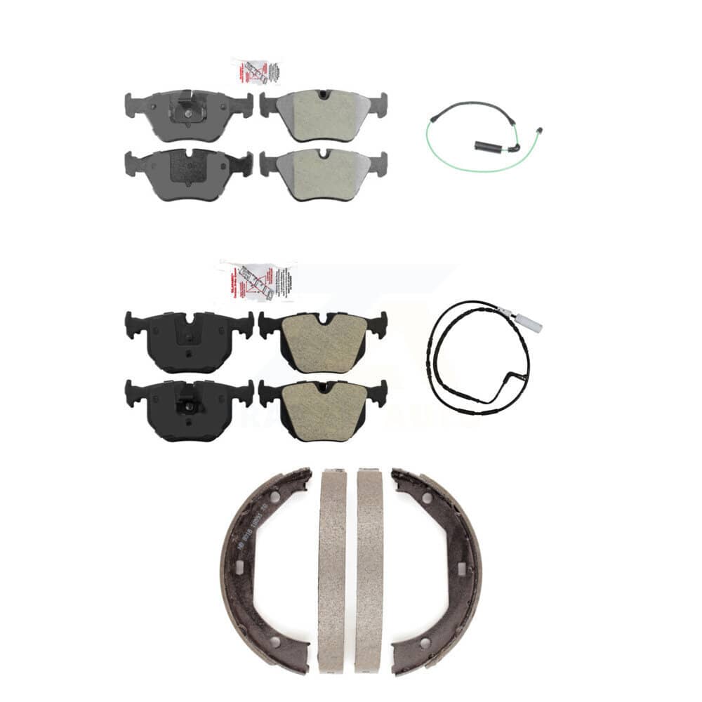AmeriBRAKES - KNW-100433 - Front and Rear Disc Brake Pad Kits