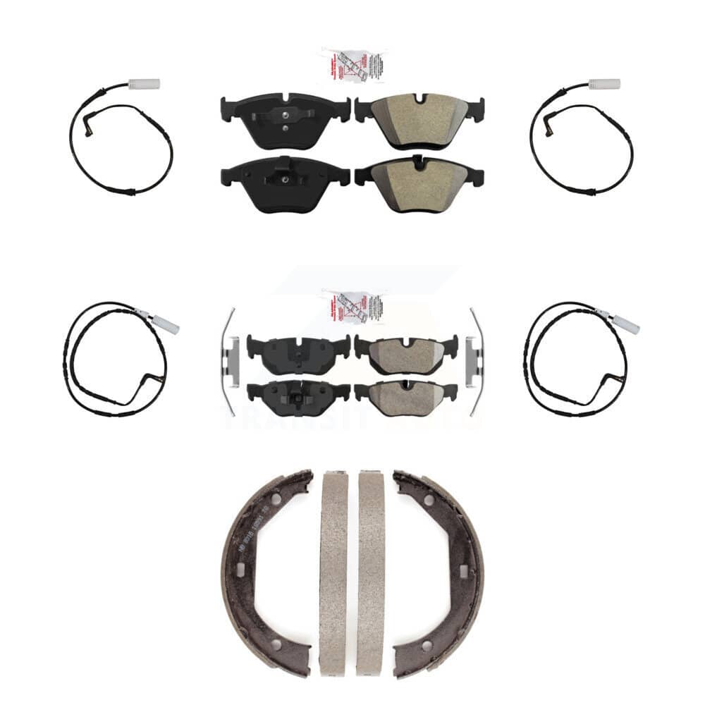 AmeriBRAKES - KNW-100500 - Front and Rear Disc Brake Pad Kits