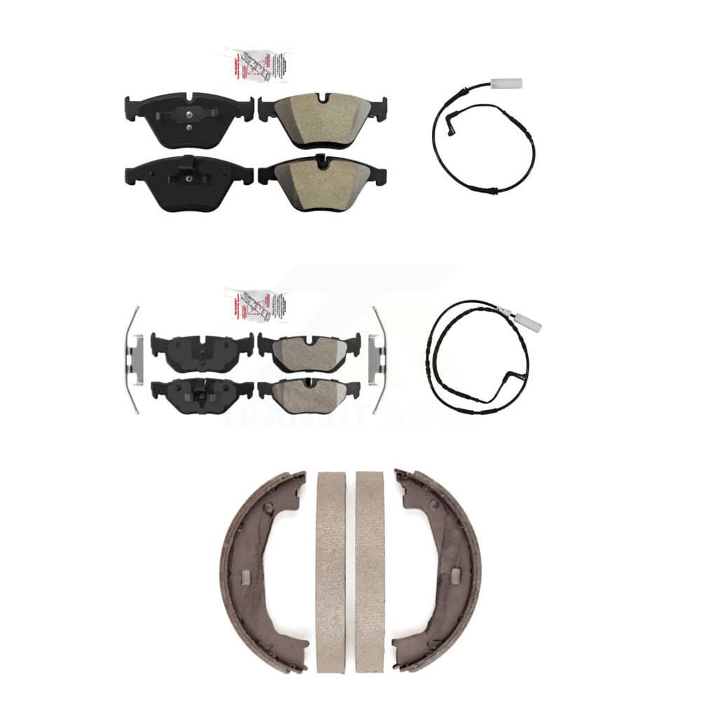 AmeriBRAKES - KNW-101193 - Front and Rear Disc Brake Pad Kits