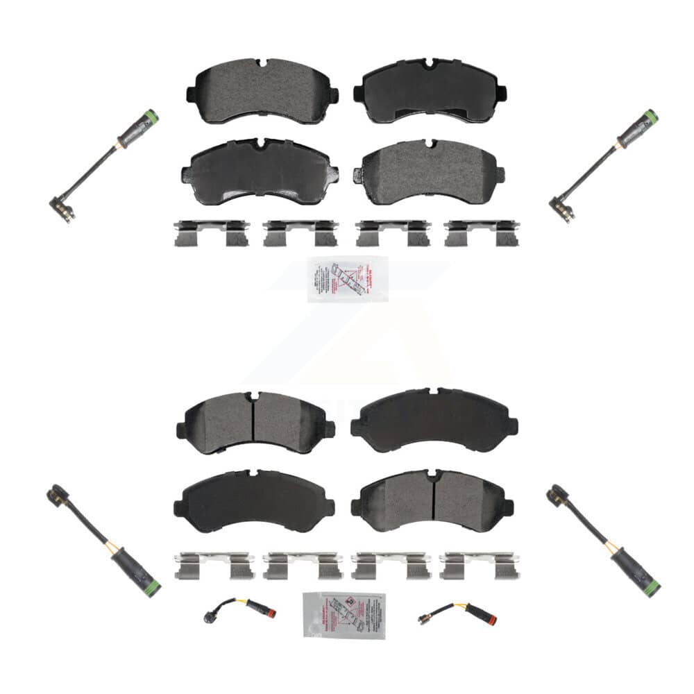 AmeriBRAKES - KNW-101264 - Front and Rear Disc Brake Pad Kits