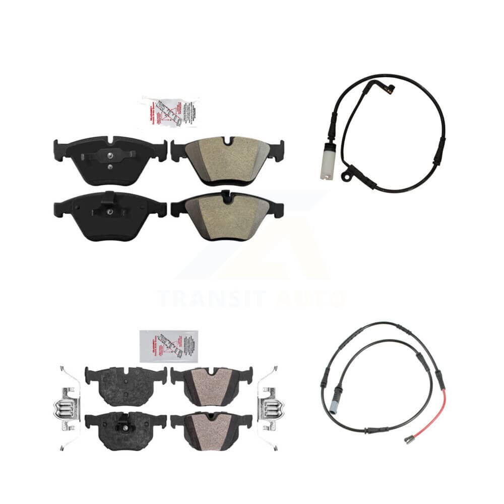 AmeriBRAKES - KNW-101412 - Front and Rear Disc Brake Pad Kits