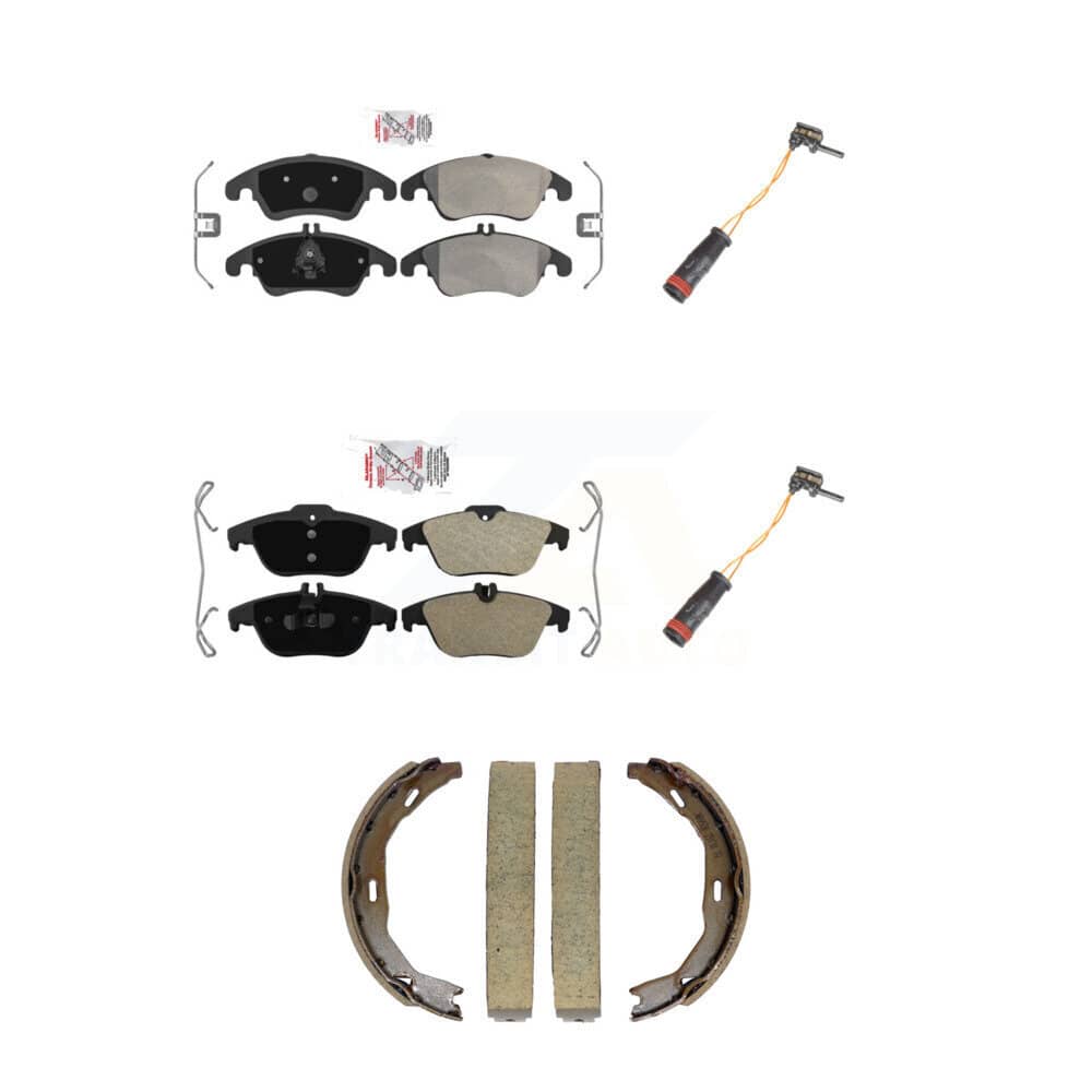 AmeriBRAKES - KNW-101446 - Front and Rear Disc Brake Pad Kits