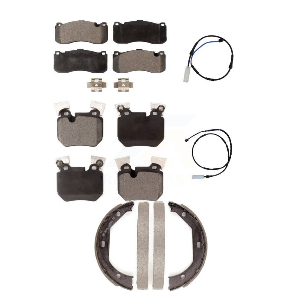 Positive Plus - KPW-100453 - Front and Rear Disc Brake Pad Kits