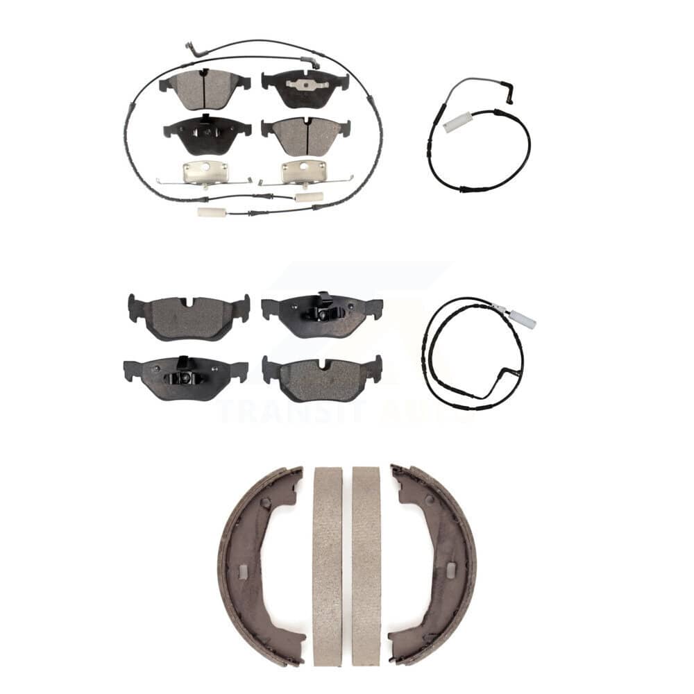 Positive Plus - KPW-100460 - Front and Rear Disc Brake Pad Kits