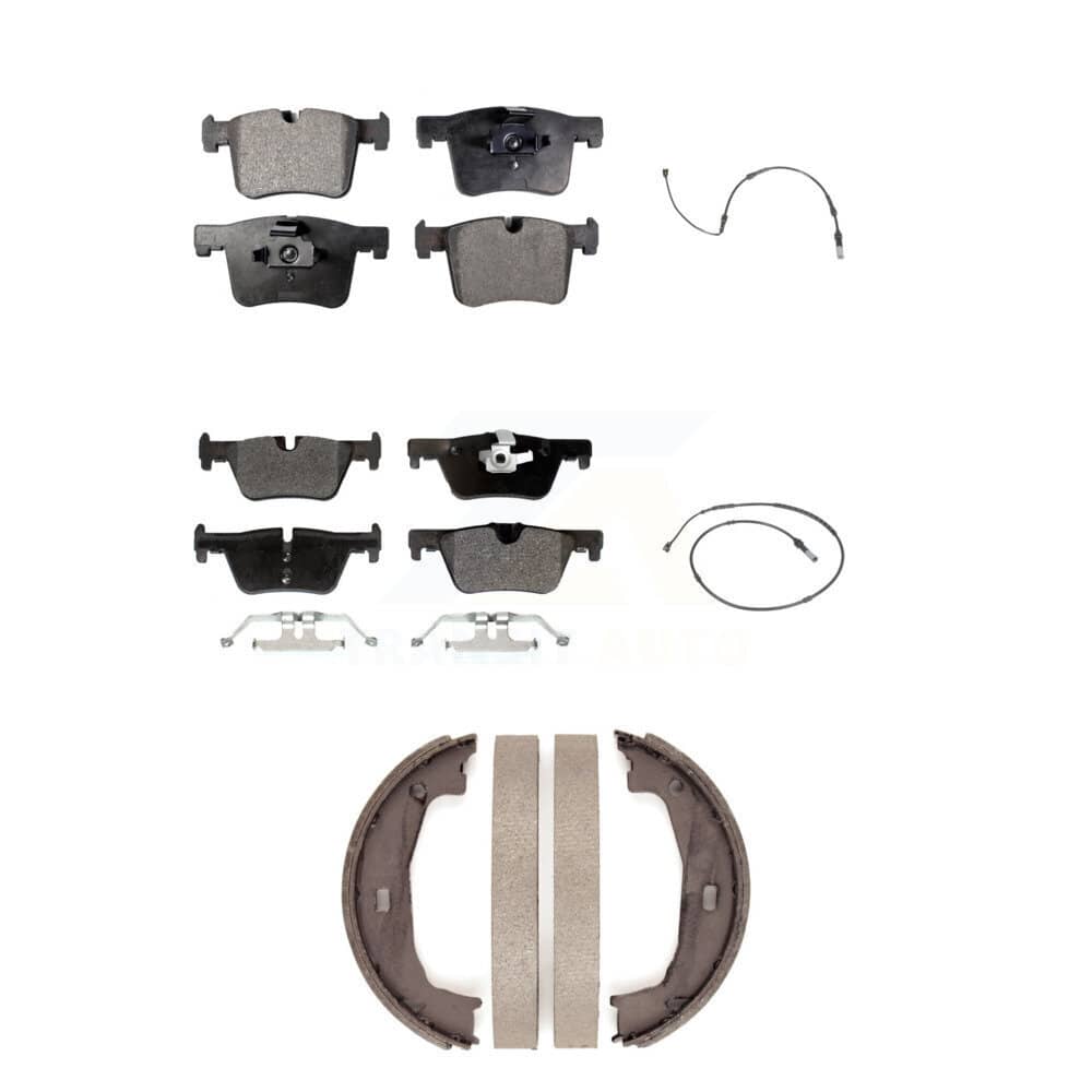 Positive Plus - KPW-100482 - Front and Rear Disc Brake Pad Kits