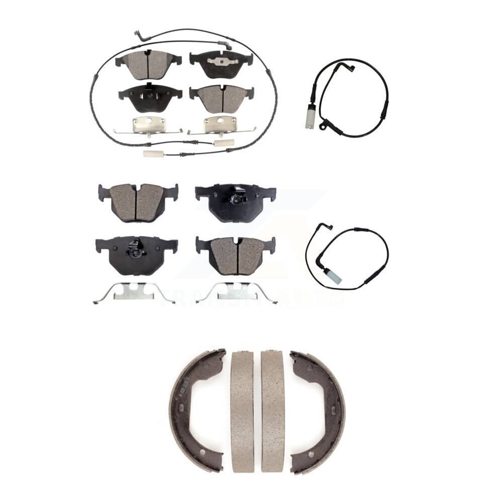 Positive Plus - KPW-100490 - Front and Rear Disc Brake Pad Kits