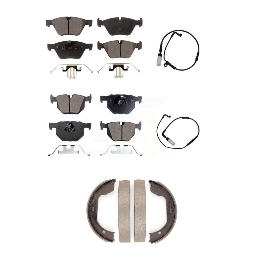 Positive Plus - KPW-100492 - Front and Rear Disc Brake Pad Kits