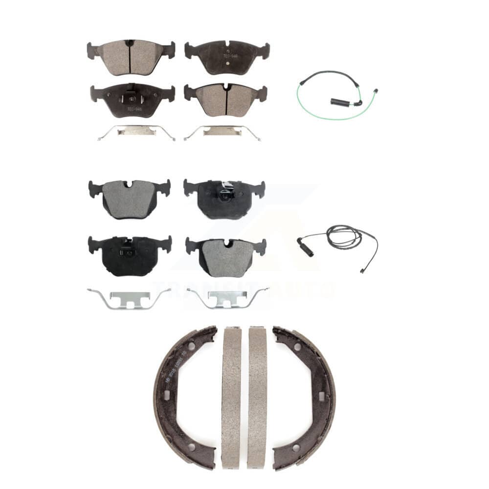 Positive Plus - KPW-100496 - Front and Rear Disc Brake Pad Kits
