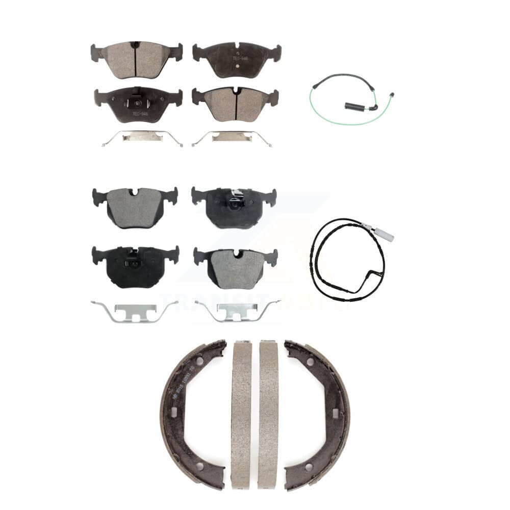 Positive Plus - KPW-100497 - Front and Rear Disc Brake Pad Kits