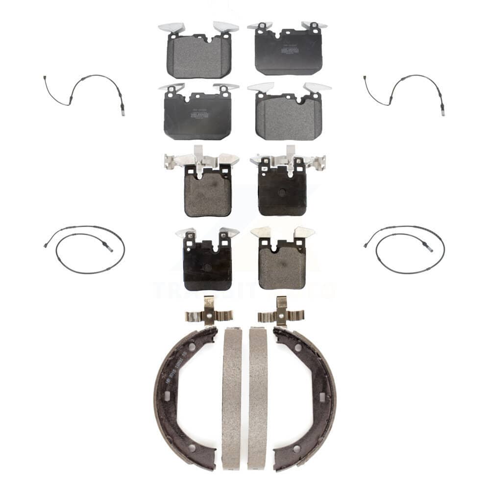 Positive Plus - KPW-100509 - Front and Rear Disc Brake Pad Kits