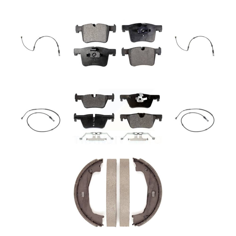 Positive Plus - KPW-100515 - Front and Rear Disc Brake Pad Kits