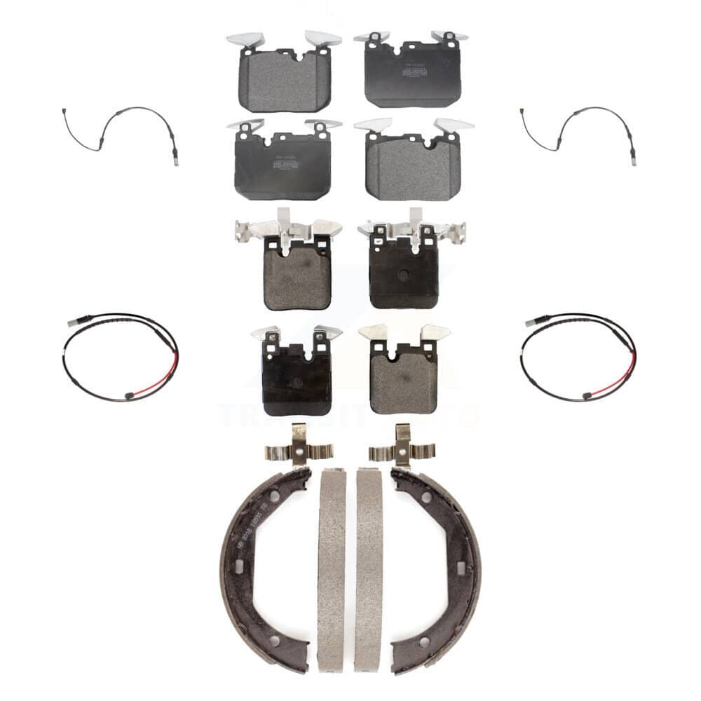 Positive Plus - KPW-100517 - Front and Rear Disc Brake Pad Kits