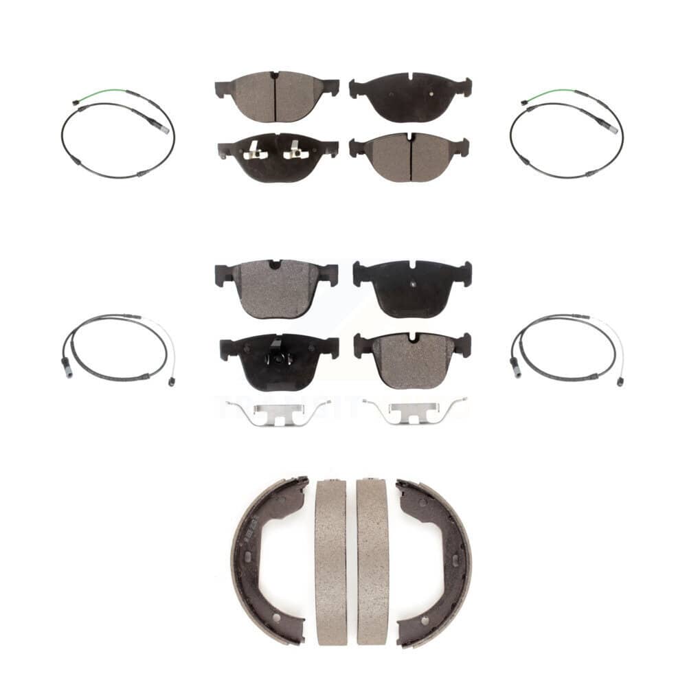 Positive Plus - KPW-100522 - Front and Rear Disc Brake Pad Kits