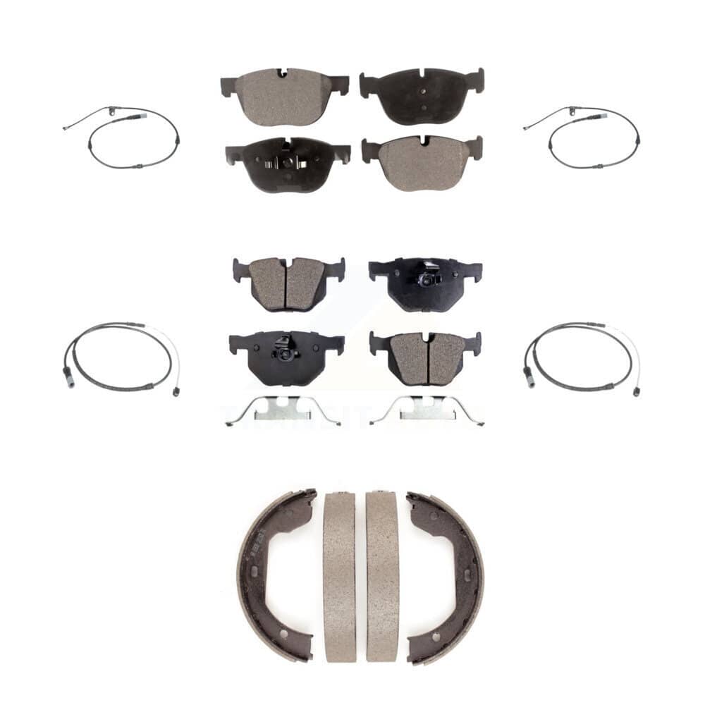 Positive Plus - KPW-100523 - Front and Rear Disc Brake Pad Kits