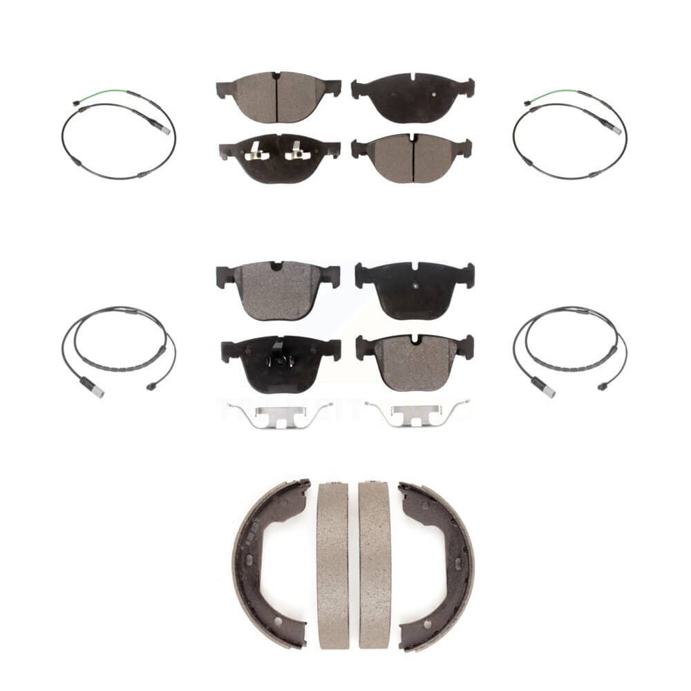 Positive Plus - KPW-100524 - Front and Rear Disc Brake Pad Kits