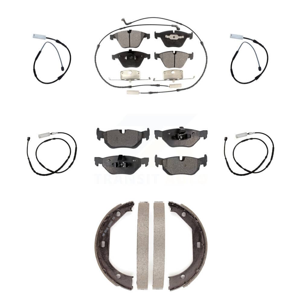 Positive Plus - KPW-100538 - Front and Rear Disc Brake Pad Kits