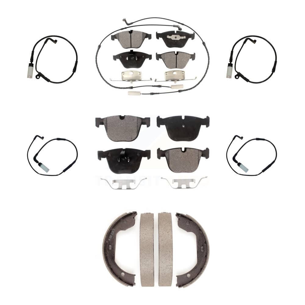 Positive Plus - KPW-100540 - Front and Rear Disc Brake Pad Kits