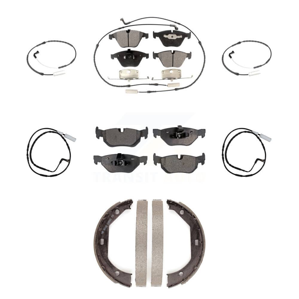 Positive Plus - KPW-100550 - Front and Rear Disc Brake Pad Kits