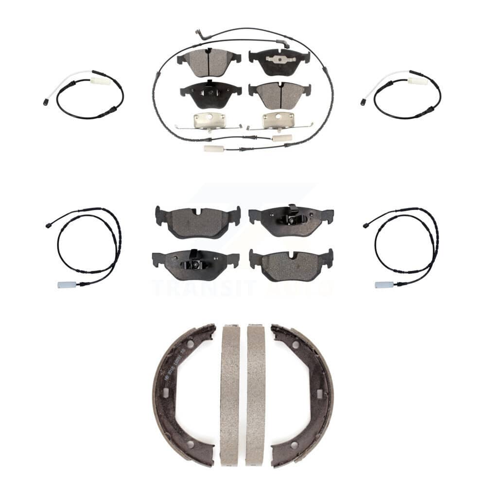 Positive Plus - KPW-100553 - Front and Rear Disc Brake Pad Kits